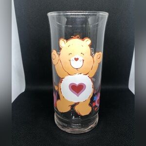 Vintage Pizza Hut Care Bear Glass
